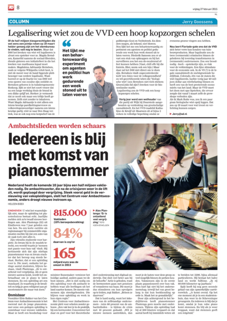 pianostemmer nieuws